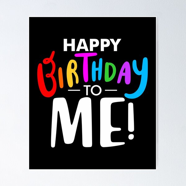 Item preview, Happy Birthday To Me graphic designed and sold by RedmonsDesigns.