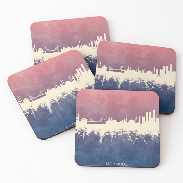 Artikelvorschau, Istanbul Turkey Skyline entworfen und verkauft von ArtPrints.