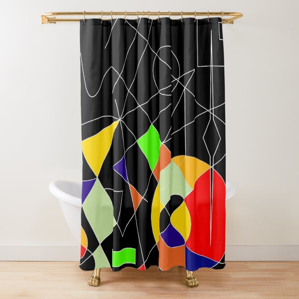 Let There Be Bright Shower Curtain