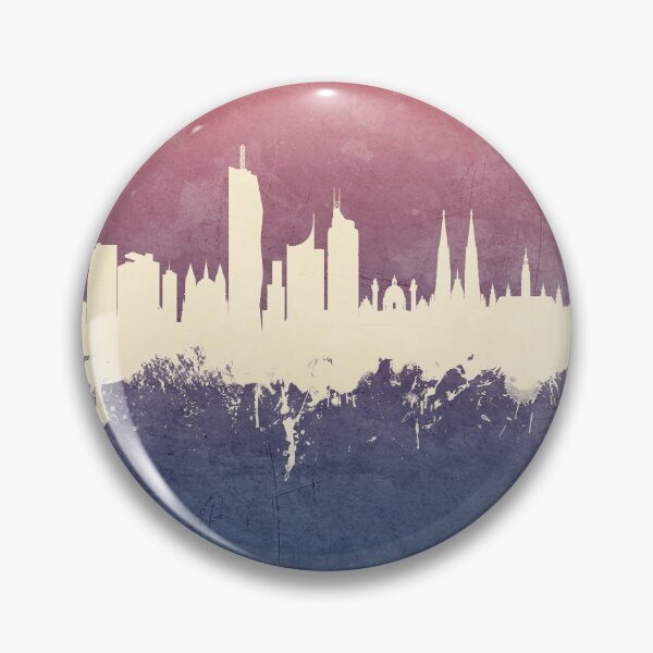 Aperçu de l'œuvre Vienna Austria Skyline créée et vendue par ArtPrints.