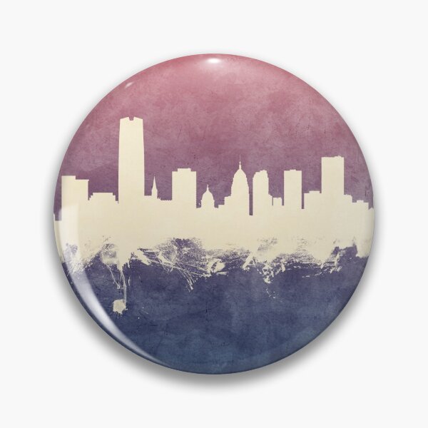 Item preview, Oklahoma City Skyline designed and sold by ArtPrints.