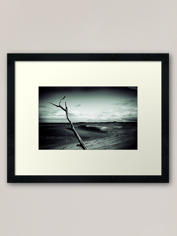 Alternate view of Rope Tree Beach 2 Framed Art Print