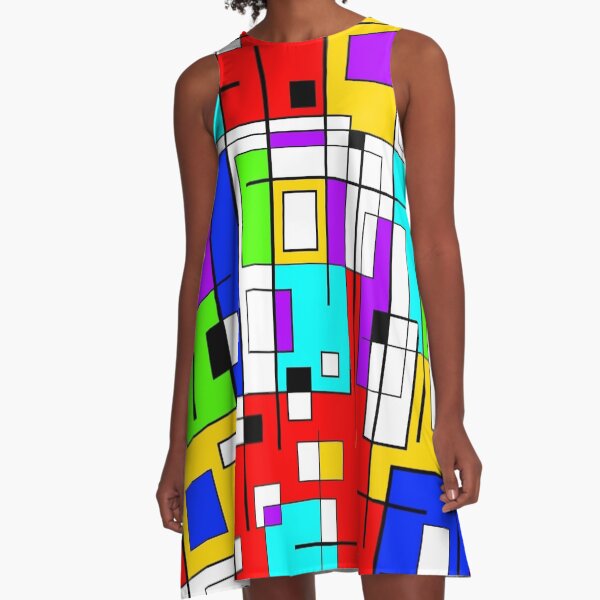 The Busy City A-Line Dress