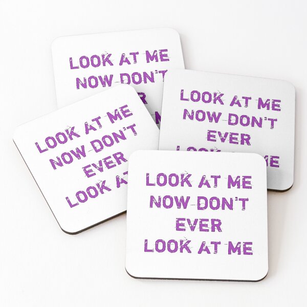 Don't dare design Coasters (Set of 4)