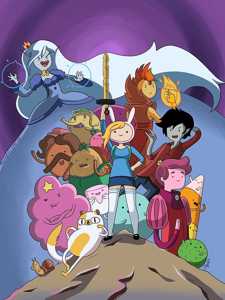 Hora de aventura - Fionna e Cake