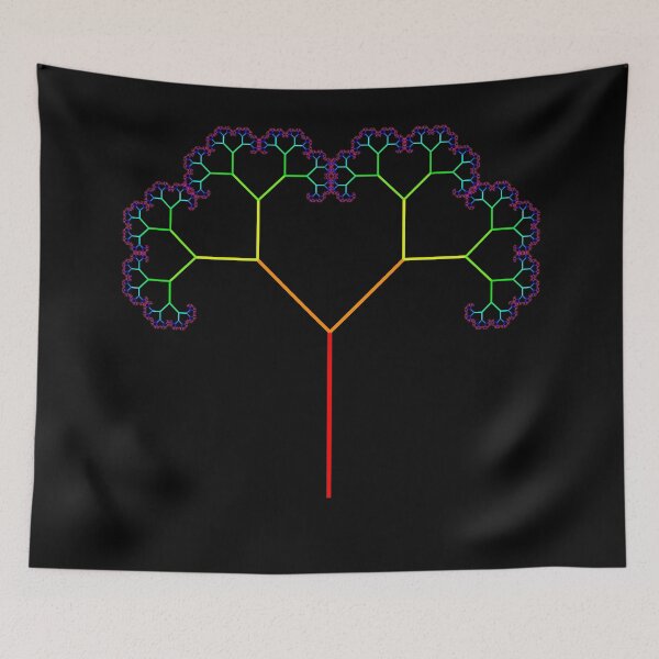 Item preview, fractal #58 binary tree designed and sold by FractalDesigns.