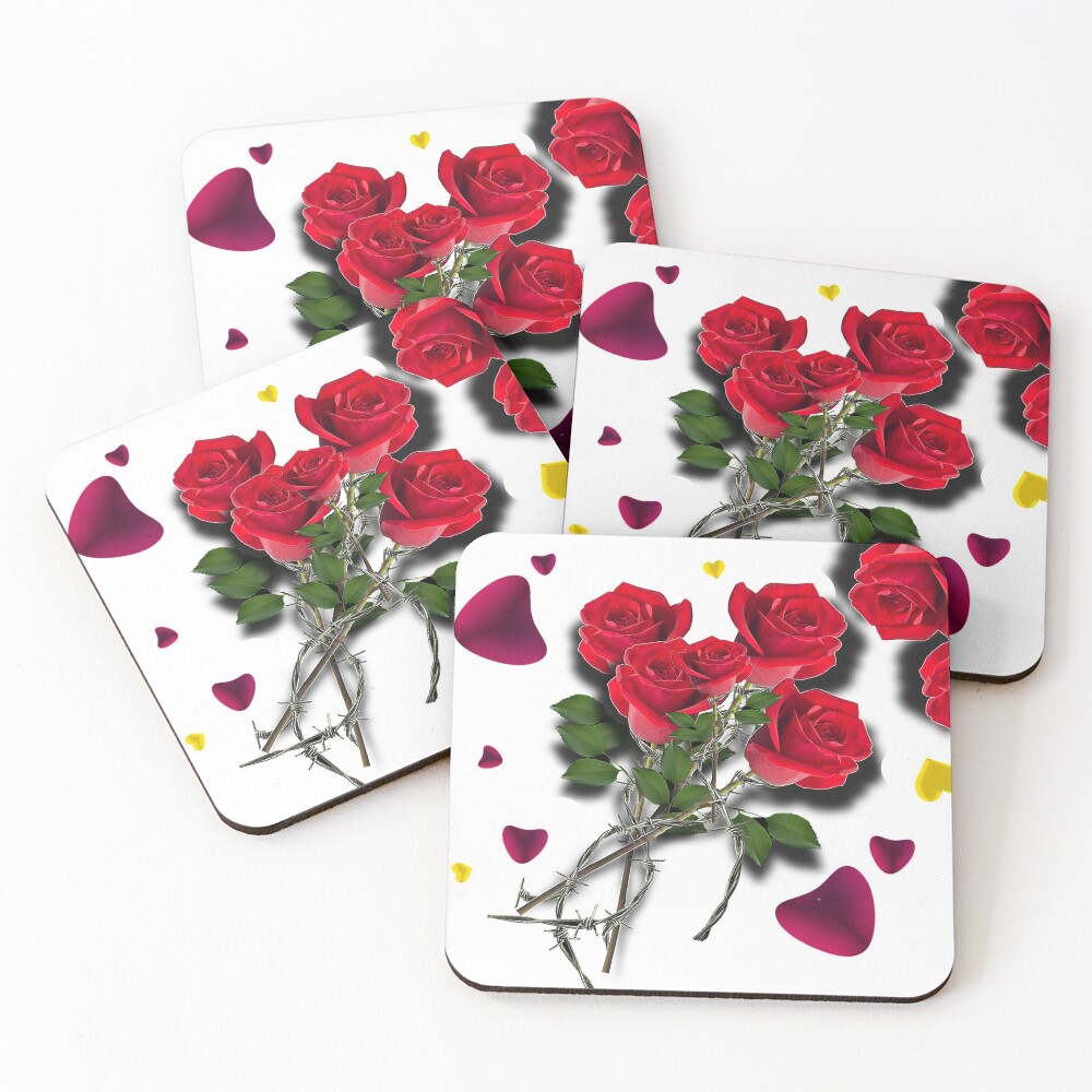 Item preview, Coasters (Set of 4) designed and sold by Clickcreations.