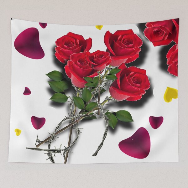 Item preview, Barbed Wire Roses designed and sold by Clickcreations.