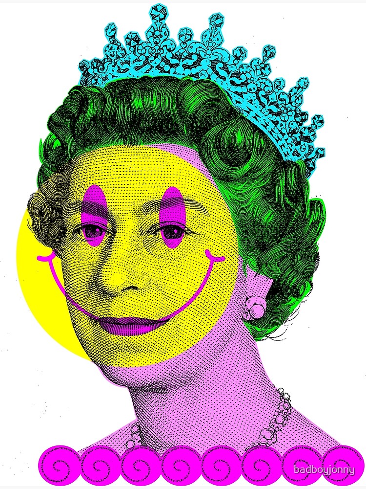 "Acid Queen Elizabeth" Photographic Print by badboyjonny Redbubble