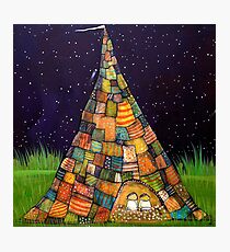 Campout Photographic Print