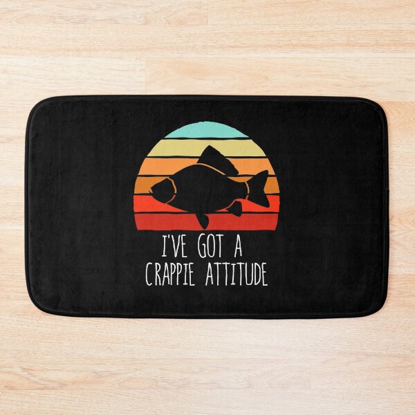 Item preview, Funny Fishing Gift I Have Got A Crappie Attitude Vintage designed and sold by majuga.