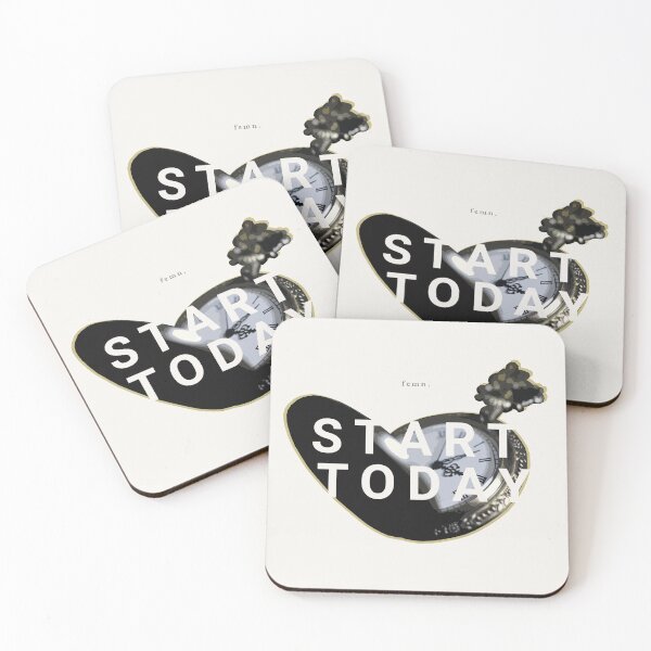 Item preview, [ femn. ] Start Today  - Inspirational Quotes designed and sold by Miscellaneous Co..