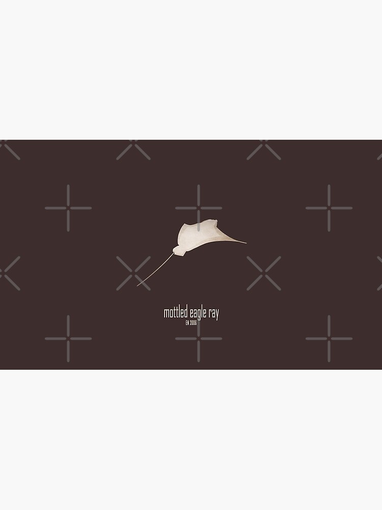 Thumbnail 6 of 6, Coffee Mug, Mottled eagle ray - Endangered and extinct species (dark background) designed and sold by 12images.
