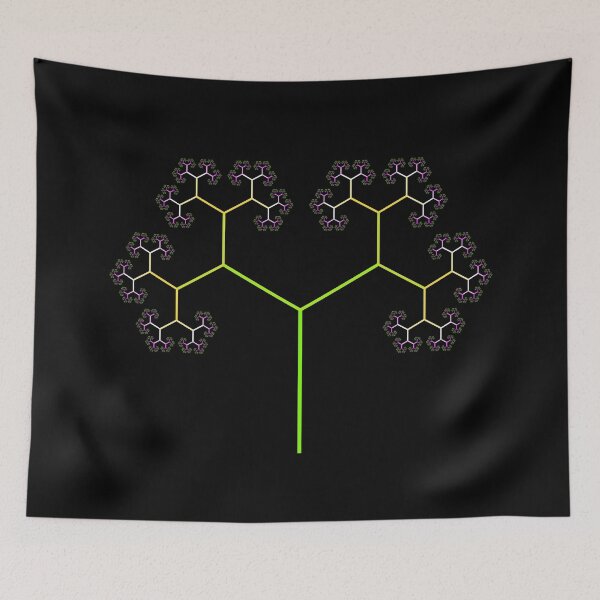 Item preview, fractal #58_2 binary tree designed and sold by FractalDesigns.