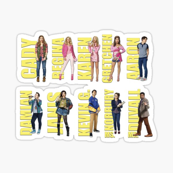 Mean Girls Die Cut Stickers – The Fabulous Planner