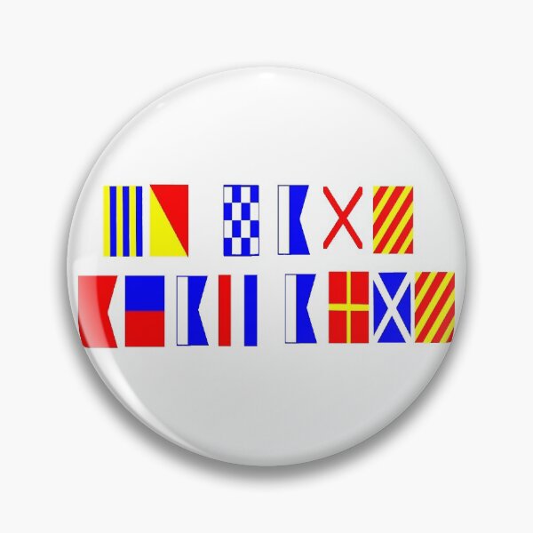 Item preview, Go Navy, Beat Army in Signal Flags designed and sold by Nikki SpaceStuffPlus.