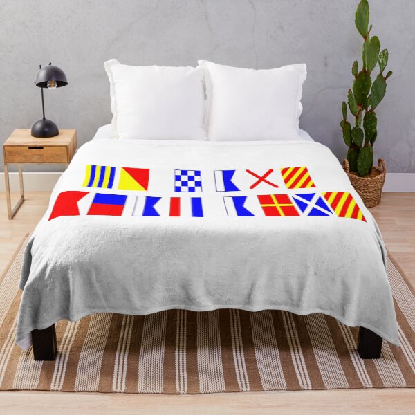 Item preview, Go Navy, Beat Army in Signal Flags designed and sold by Nikki SpaceStuffPlus.