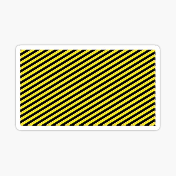 Industry yellow & black Sticker