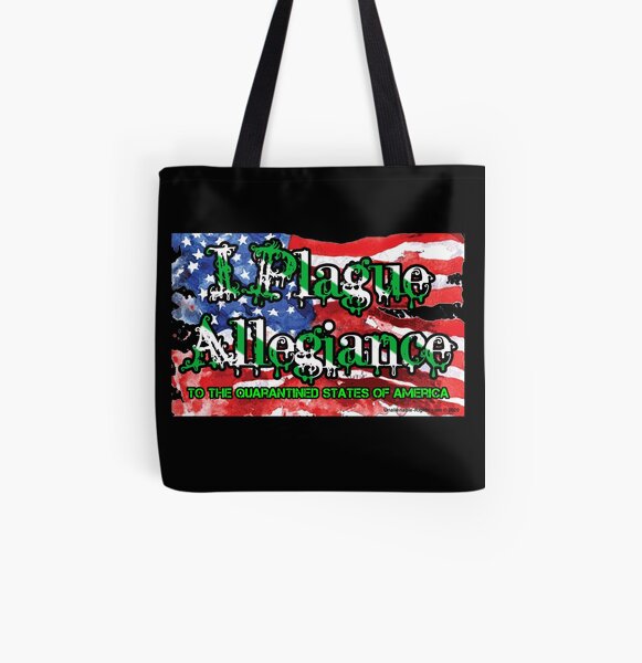 I Plague Allegiance All Over Print Tote Bag