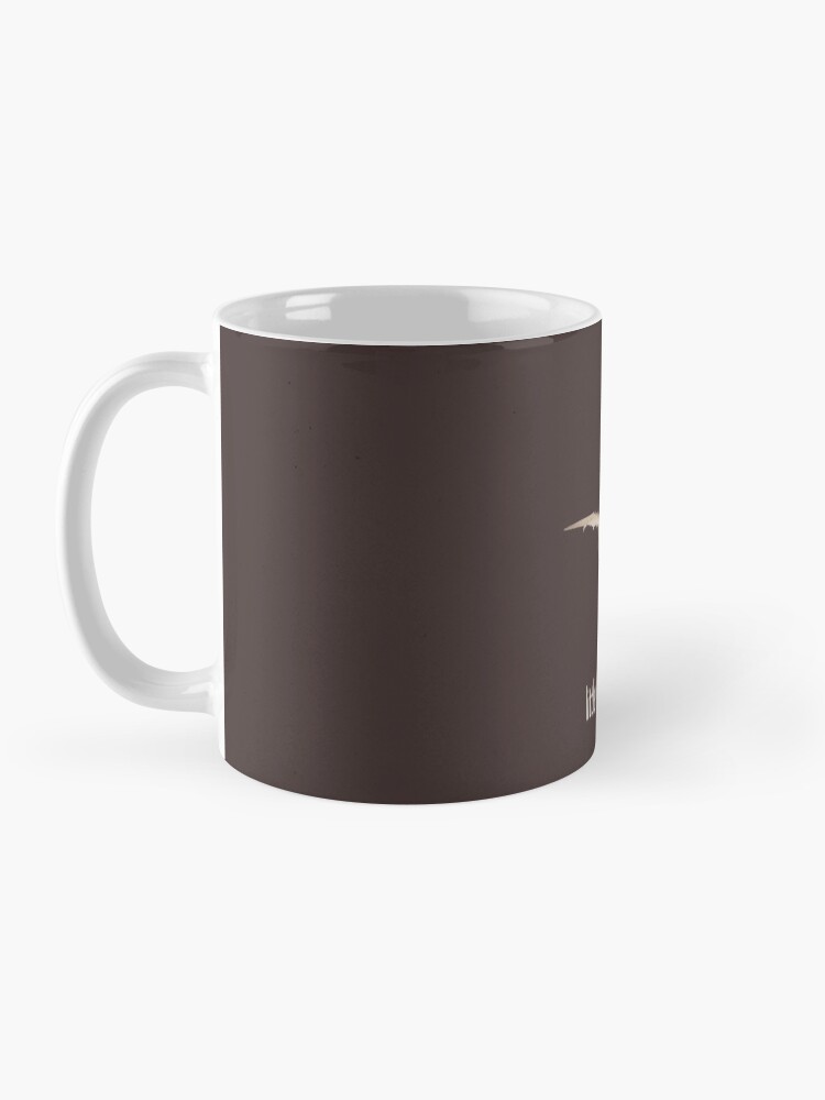 Thumbnail 3 of 6, Coffee Mug, Little Mariana fruit bat - Endangered and extinct species (dark background) designed and sold by 12images.