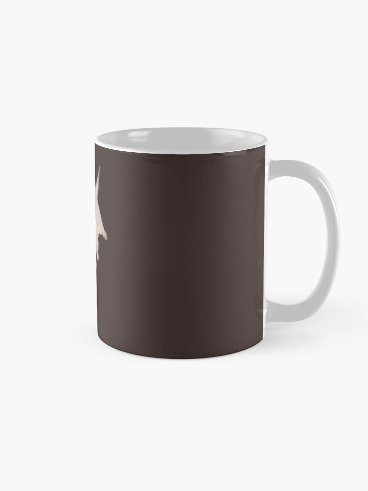 Thumbnail 5 of 6, Coffee Mug, Lesser bilby - Endangered and extinct species (dark background) designed and sold by 12images.