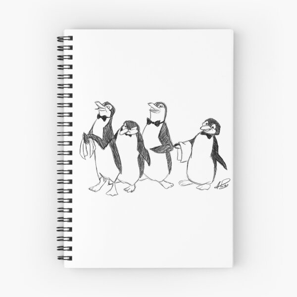 Item preview, Penguins From Mary Poppins Sketch designed and sold by APParky.