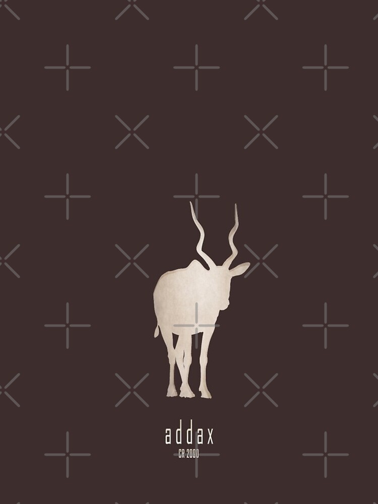 Thumbnail 4 of 4, iPhone Case, Addax - Endangered and extinct animals (dark background) designed and sold by 12images.