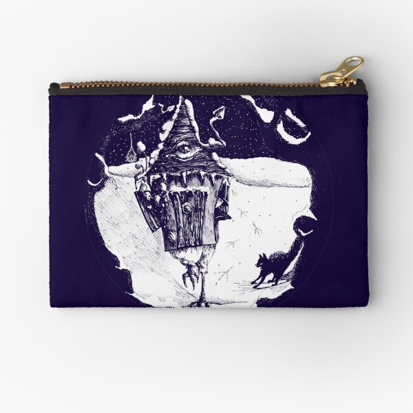 House on the chicken leg Zipper Pouch