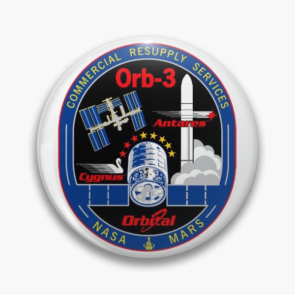 Item preview, Cygnus CRS Orb-3 Logo designed and sold by Nikki SpaceStuffPlus.