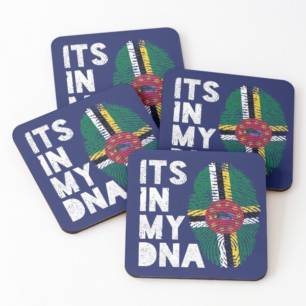 Item preview, Its In My DNA Dominica Flag Fingerprint designed and sold by d247.