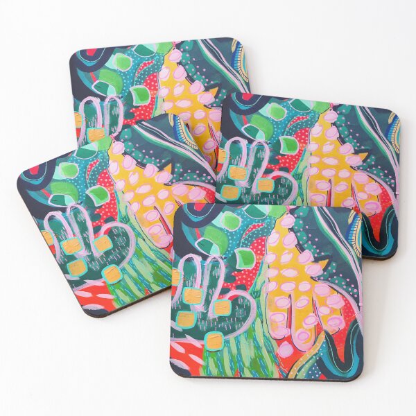 Item preview, Crazy, Bright, Colourful Abstract Leaf designed and sold by XandBirdy.