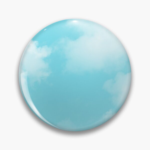Item preview, Fluffy white clouds aesthetic on a blue sky background designed and sold by by-jwp.