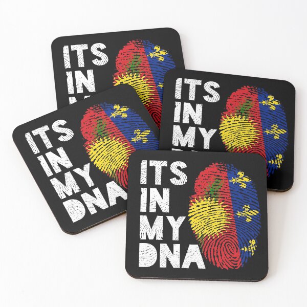 Item preview, Its In My DNA Guadeloupe Flag Fingerprint designed and sold by d247.