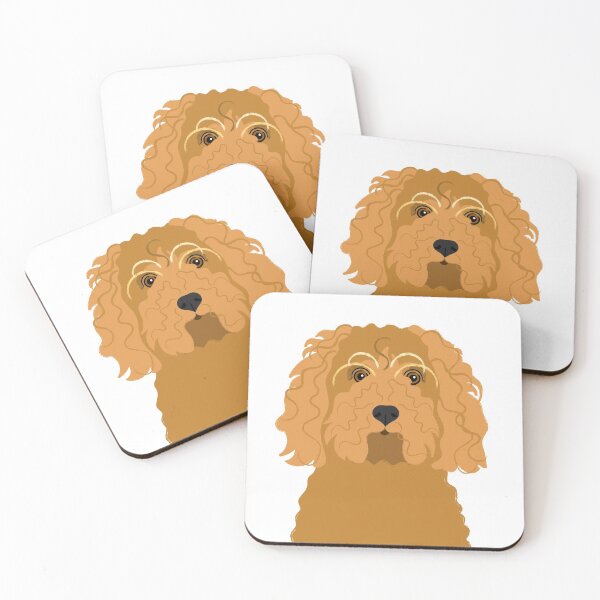 Item preview, Cute Cockapoo Portrait designed and sold by Adam Regester.
