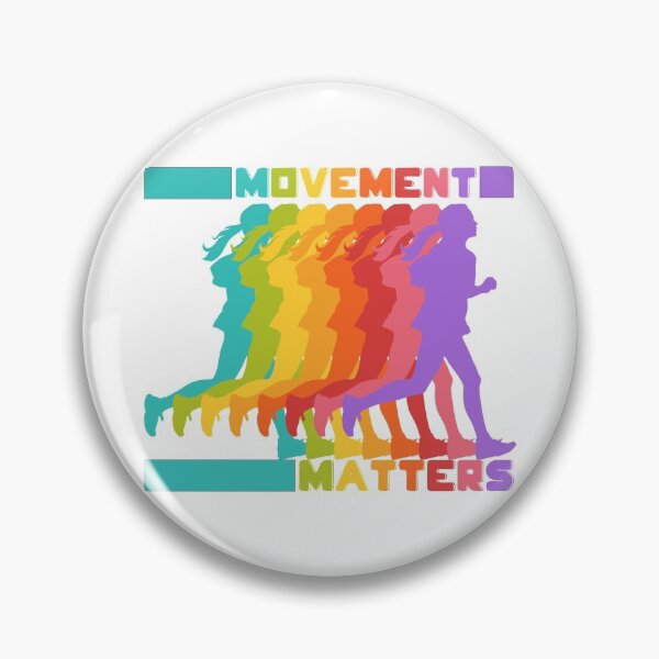 Item preview, Movement matters - Colorful runner designed and sold by NerdySherds.