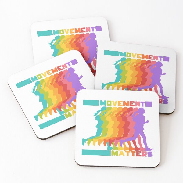 Item preview, Movement matters - Colorful runner designed and sold by NerdySherds.