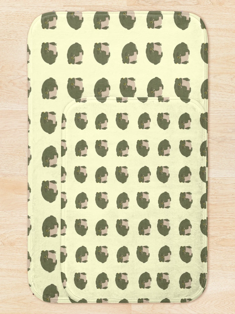 Thumbnail 5 of 6, Bath Mat, Toad Pattern designed and sold by Alex-Beee.