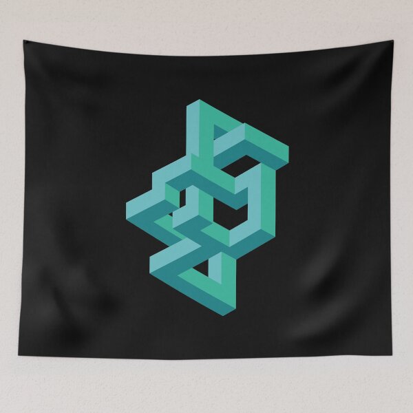 Item preview, Abstract shape, optical illusion designed and sold by DerSenat.