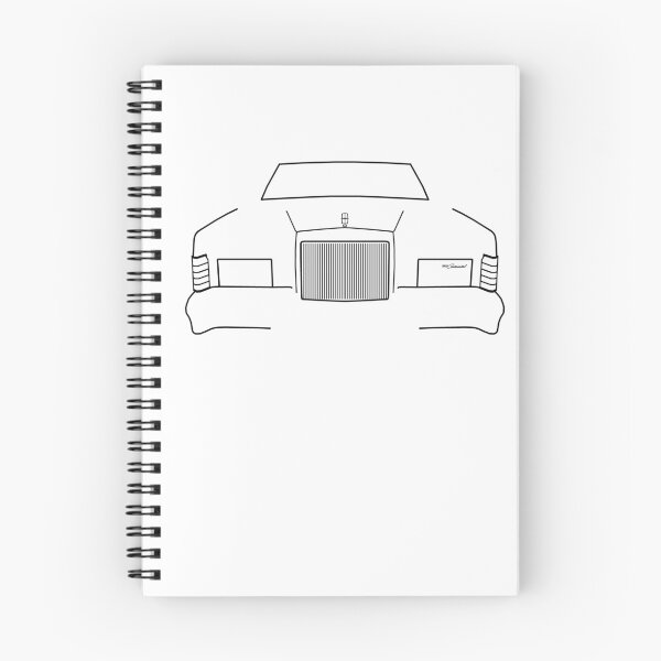 Item preview, 1979 vintage Lincoln Continental outline graphic (black)  designed and sold by soitwouldseem.