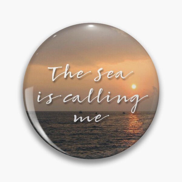 Item preview, The Sea is Calling Me Sunset  designed and sold by SimplyPut.