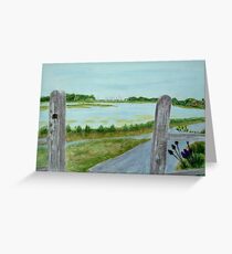 Towards Yarmouth IOW by John Rees Greeting Card