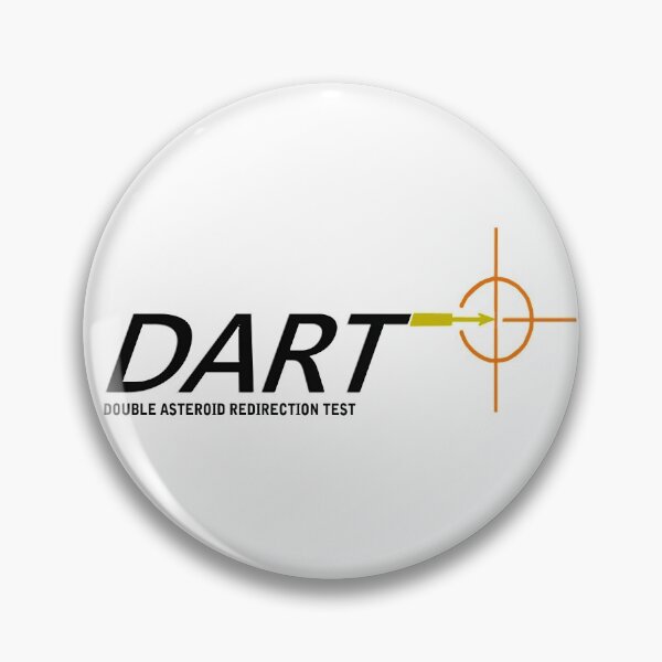 Item preview, Double Asteroid Redirection Test (DART) Mission Logo designed and sold by Nikki SpaceStuffPlus.