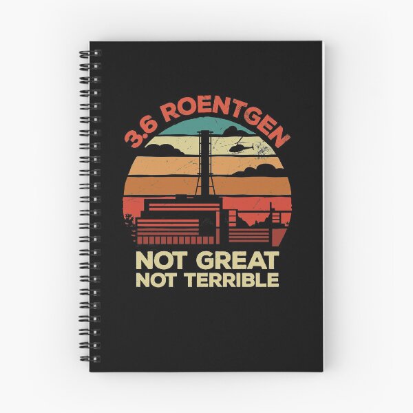 Item preview, 3.6 Roentgen Not Great, Not Terrible Chernobyl Retro Sunset designed and sold by majuga.