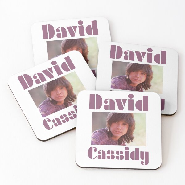 David Cassidy Coasters (Set of 4)
