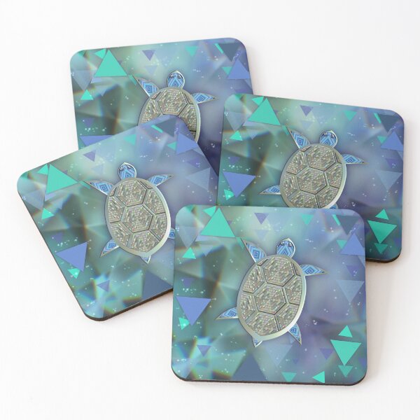 Item preview, TURTLE GEOMETRIC OCEAN 320. designed and sold by sana90.