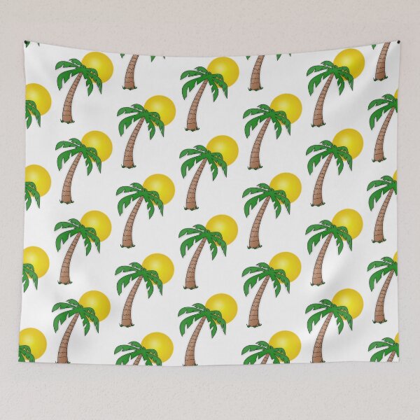 Item preview, Palm tree and sun designed and sold by iCimages.net.
