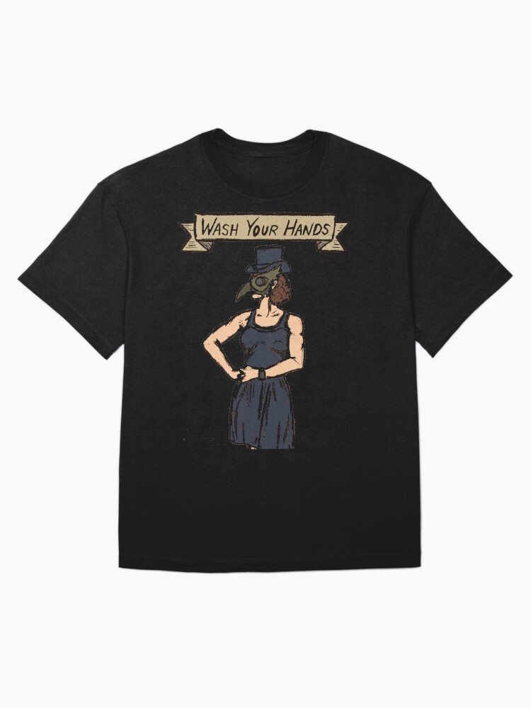 Thumbnail 3 of 7, Oversized T-Shirt, Wash Your Hands designed and sold by kittenry.