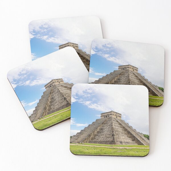 Item preview, The Mayan pyramid in Chichen Itza Mexico. designed and sold by PhotoPrintON.