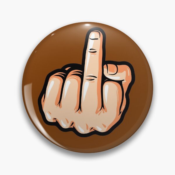 Item preview, Rude Middle Finger designed and sold by talkitoff.