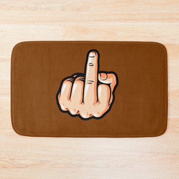 Item preview, Rude Middle Finger designed and sold by talkitoff.